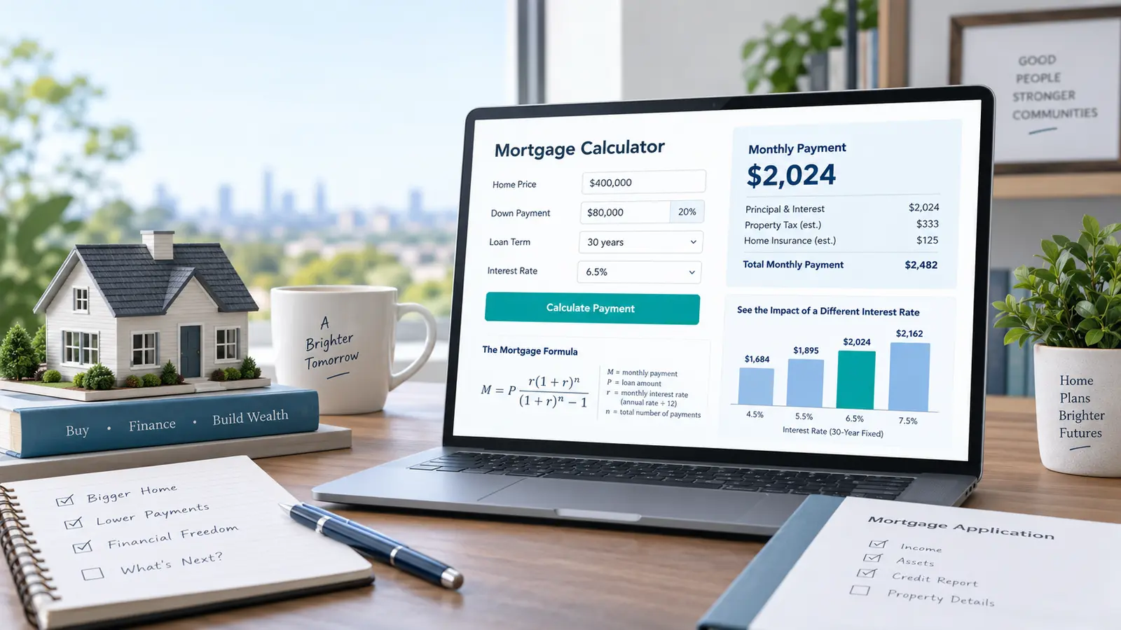 Mortgage Explained: Formula, Worked Example and Common Mistakes